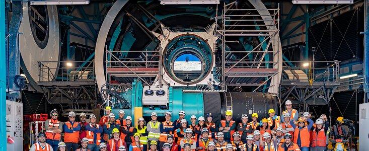 Group Photo Before LSST Camera Installation