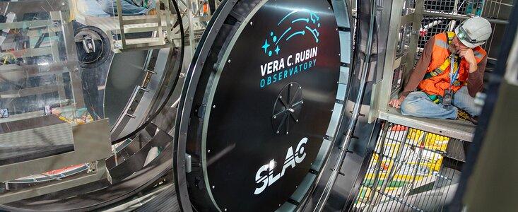 LSST Camera Installed at Rubin Observatory