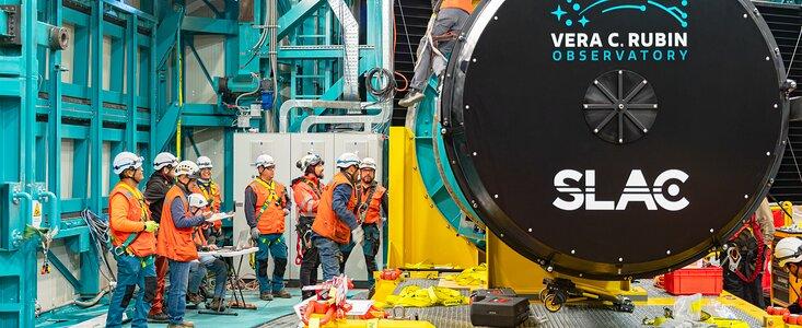 LSST Camera Installation