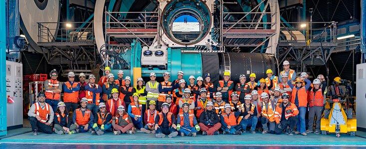 Group Photo Before LSST Camera Installation