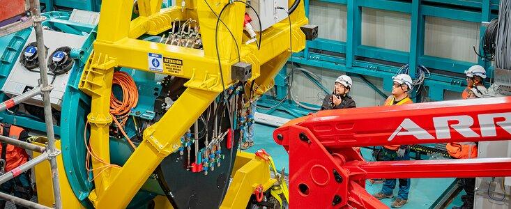LSST Camera Installation