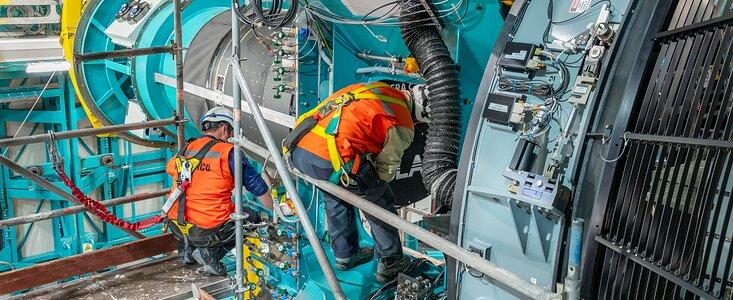 LSST Camera Installation