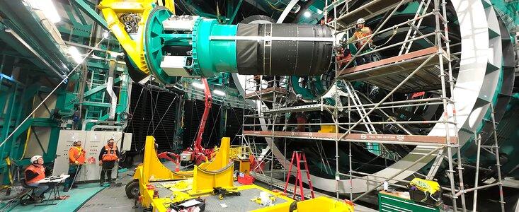 LSST Camera Installation Time-lapse