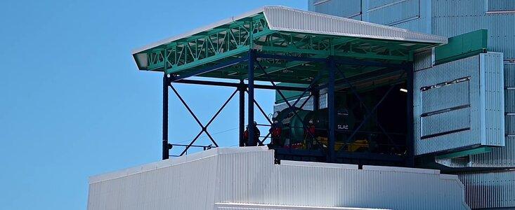 LSST Camera Vertical Lift